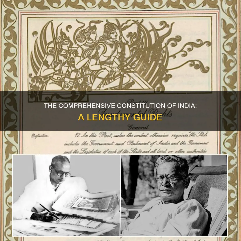 how many pages constitution book of india