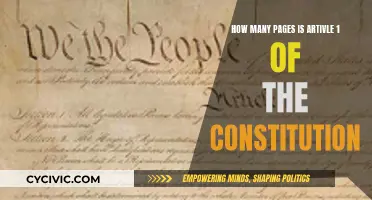 The Constitution's First Article: A Lengthy Foundation