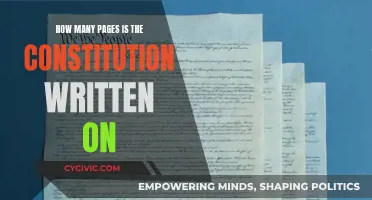 The Constitution's Length: A Comprehensive Overview