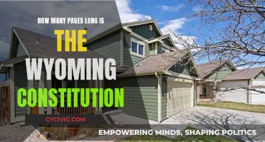 Wyoming Constitution: A Concise and Powerful Document