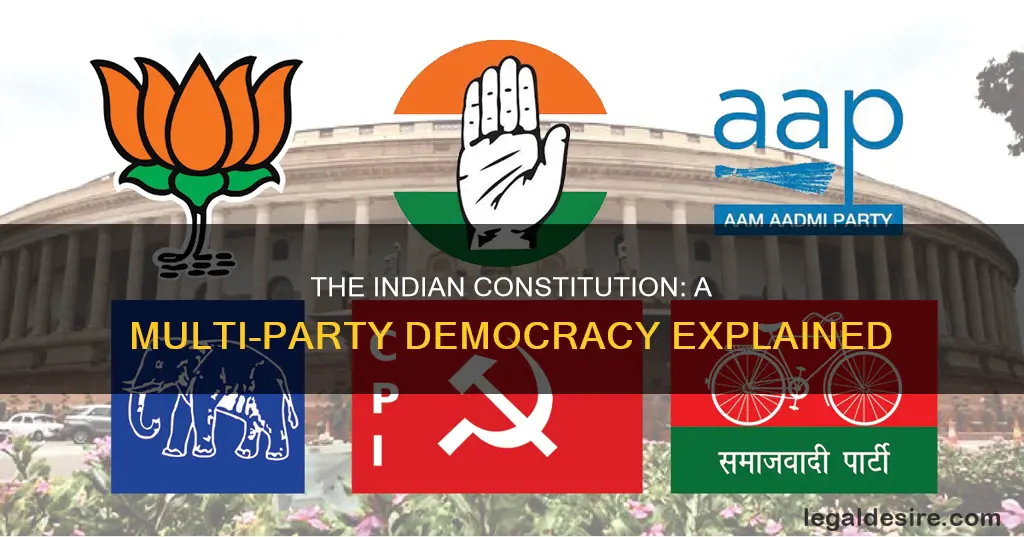 how many parties in indian constitution