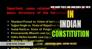 Exploring the Indian Constitution's Parts and Annexures