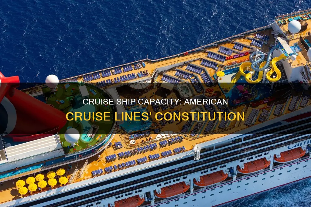 how many passengers on the american cruise lines constitution