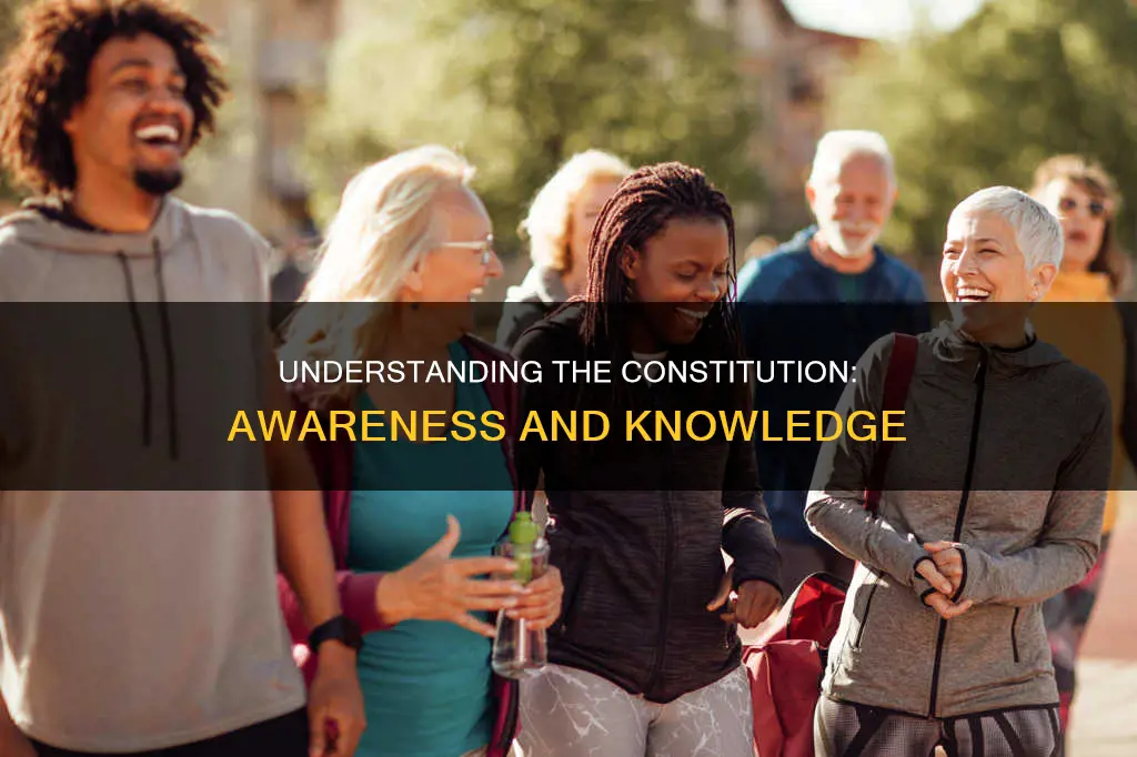 how many people are familiar with the constitution