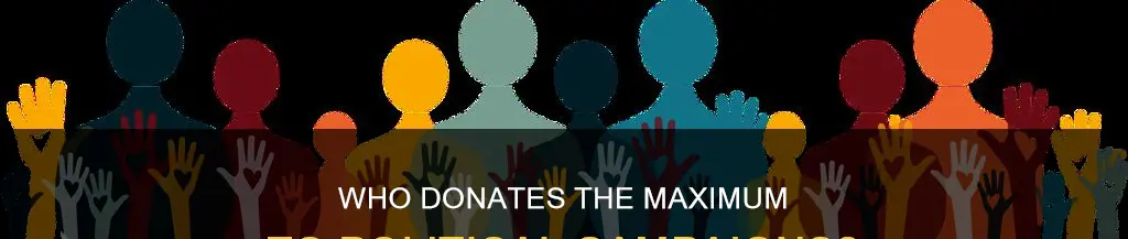 how many people donate that max amount to political campaigns