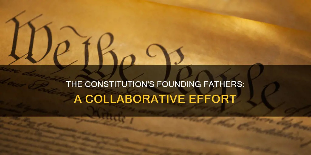 how many people played in composing the constitution