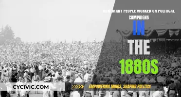Who Worked on Political Campaigns in the 1880s?
