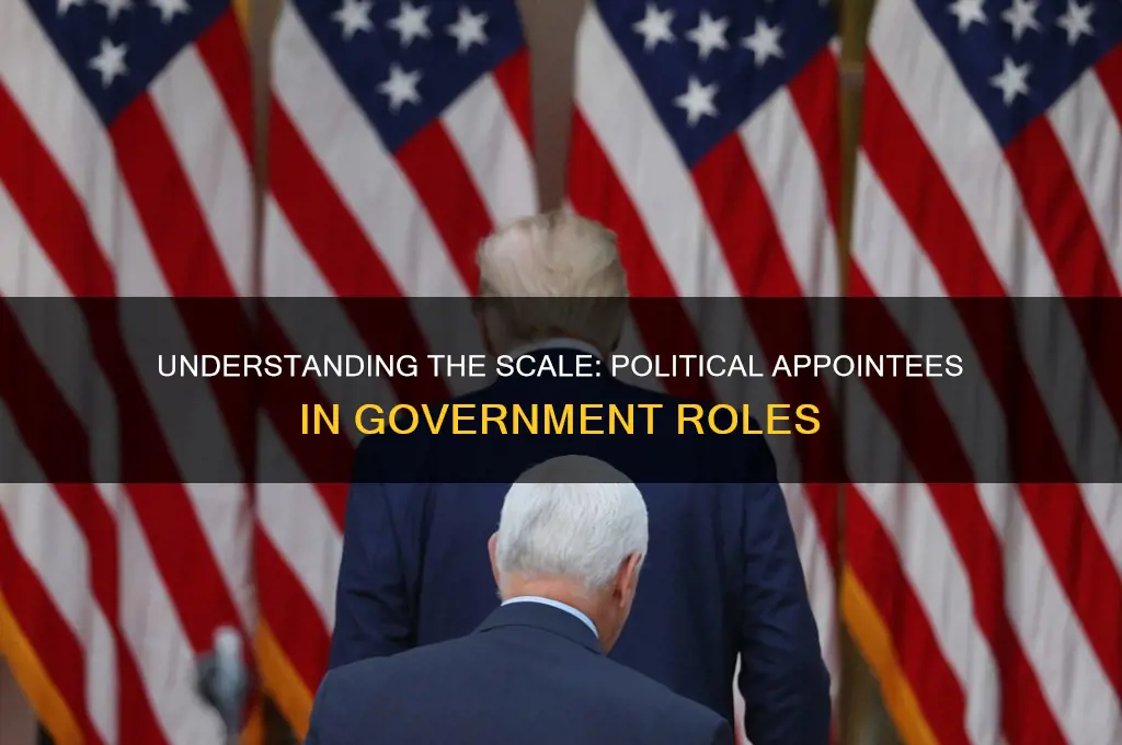 how many political appointees