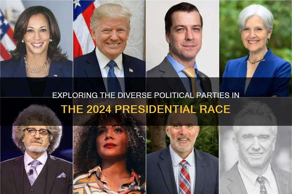 how many political parties are currently running for president