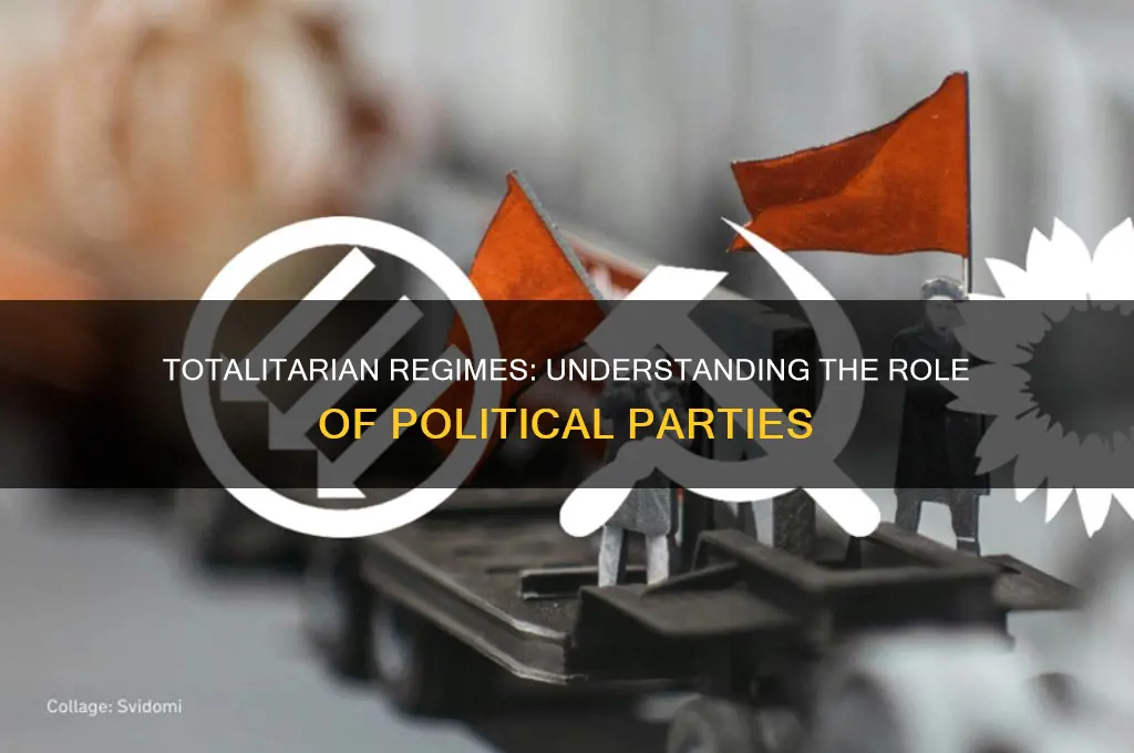 how many political parties are in a totalitarian government