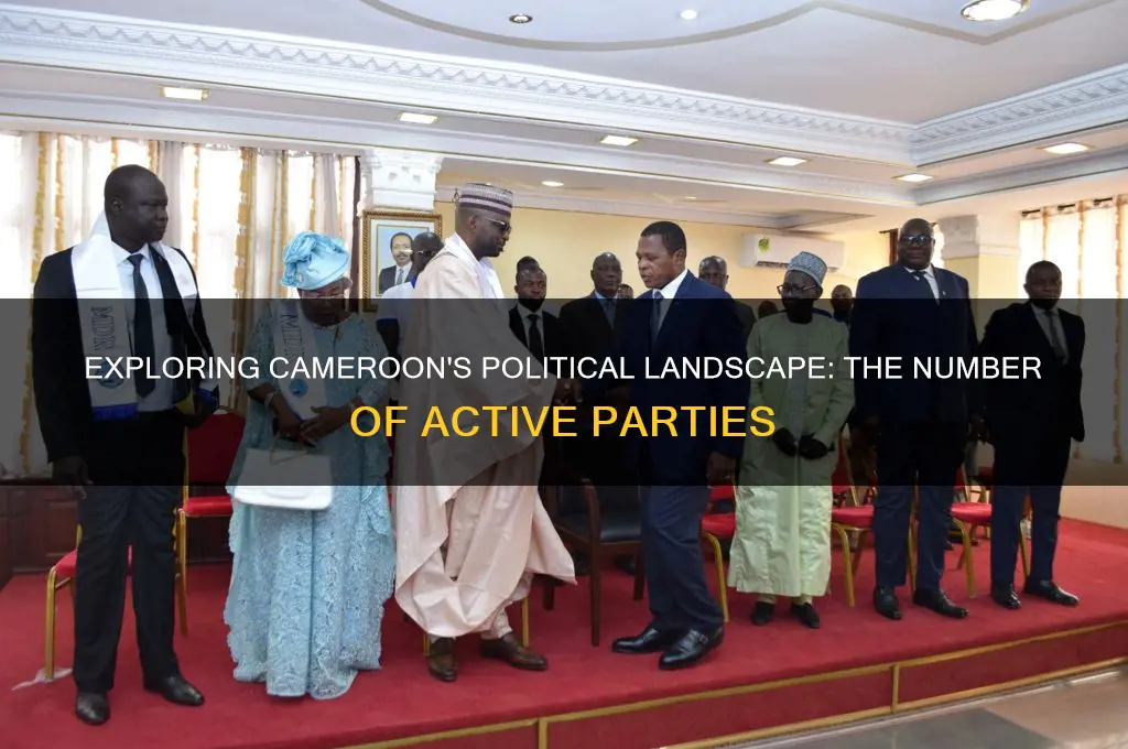 how many political parties are in cameroon