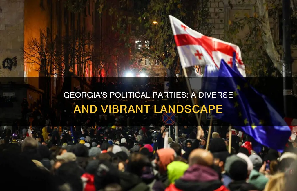 how many political parties are in demographics in georgia