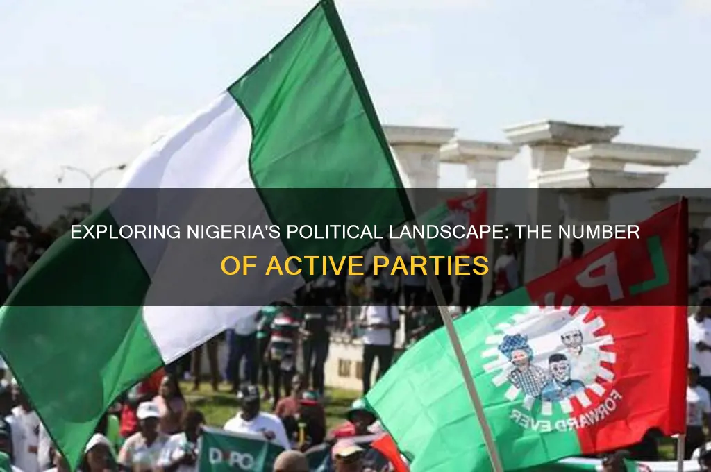 how many political parties are in nigeria