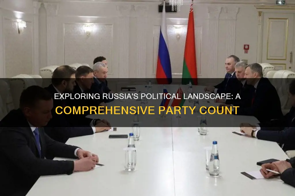 how many political parties are in russia