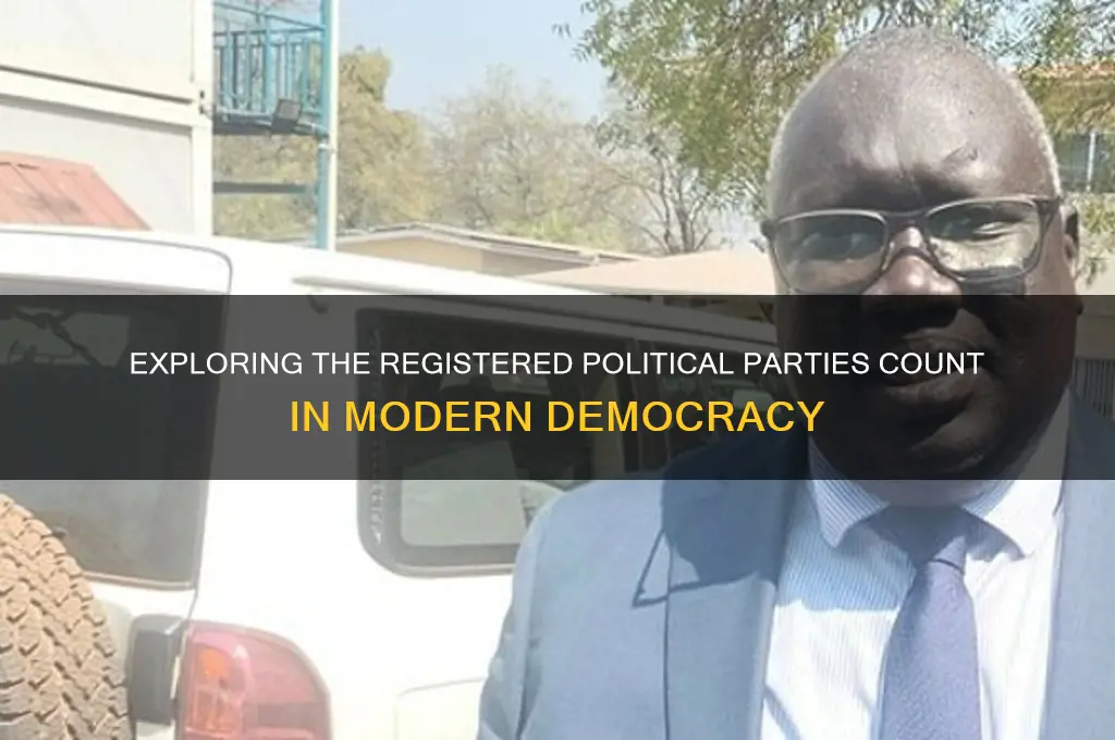 how many political parties are registered