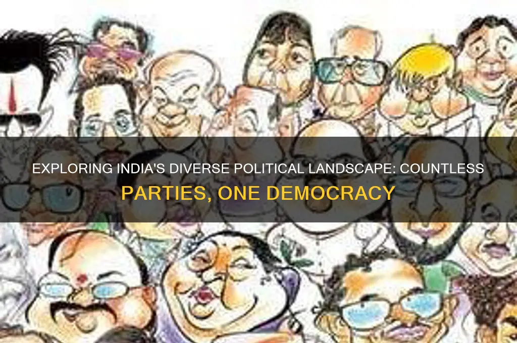 how many political parties are ther in inda