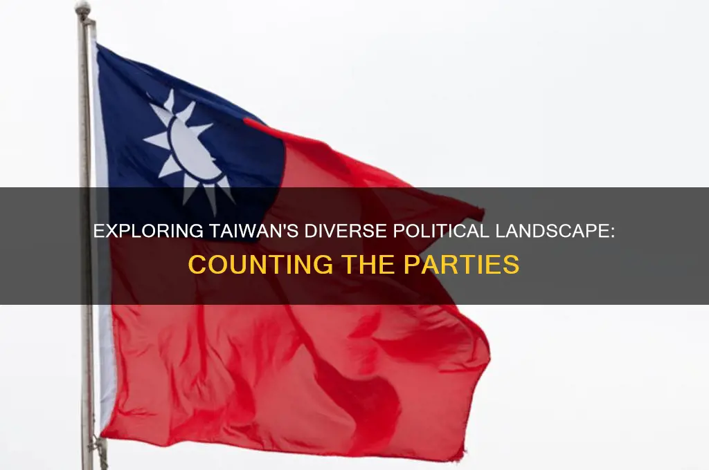 how many political parties are ther in taiwan