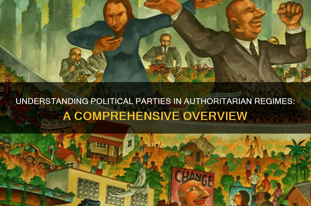 how many political parties are there in a authoritarian