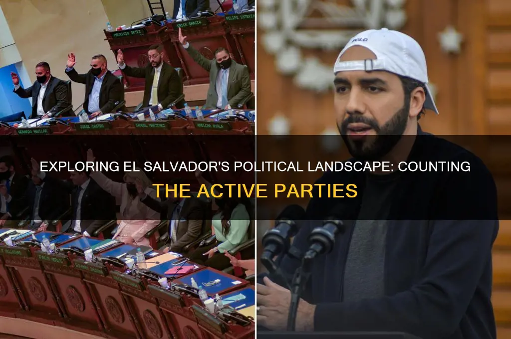 how many political parties are there in el salvador