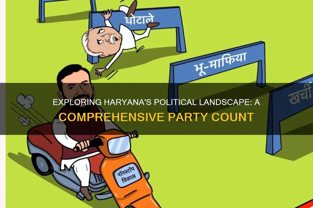 how many political parties are there in haryana
