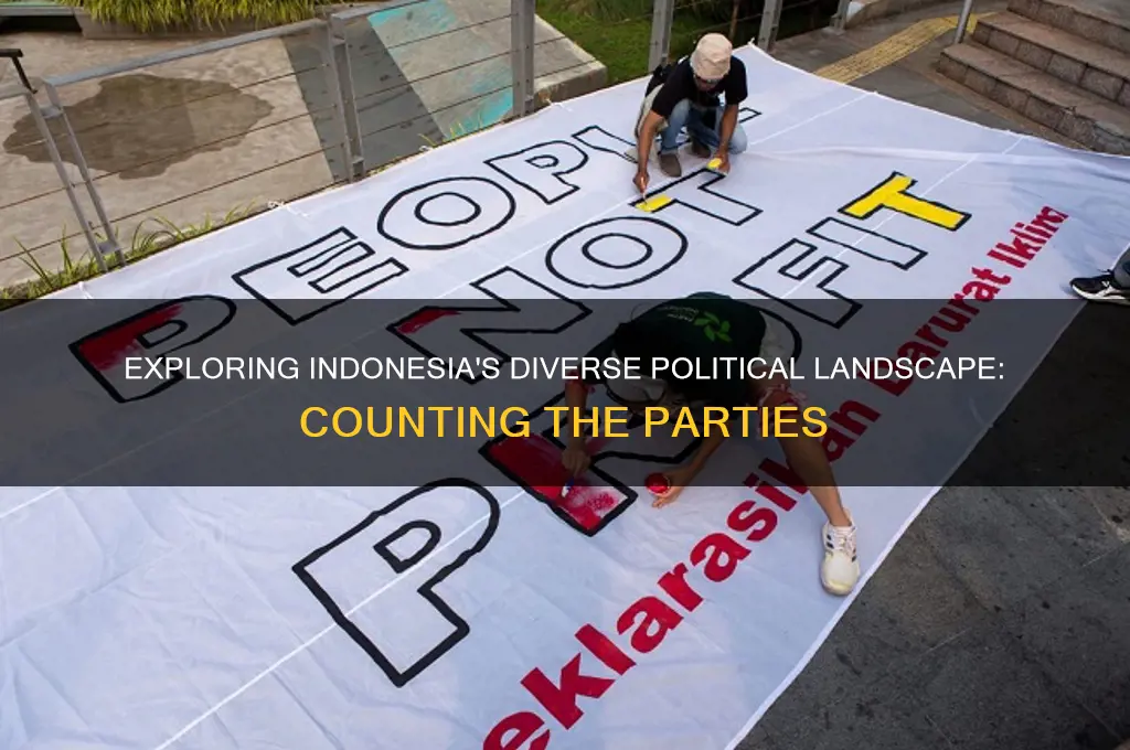 how many political parties are there in indonesia