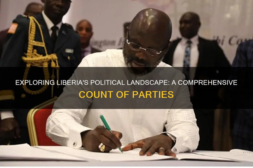 how many political parties are there in liberia