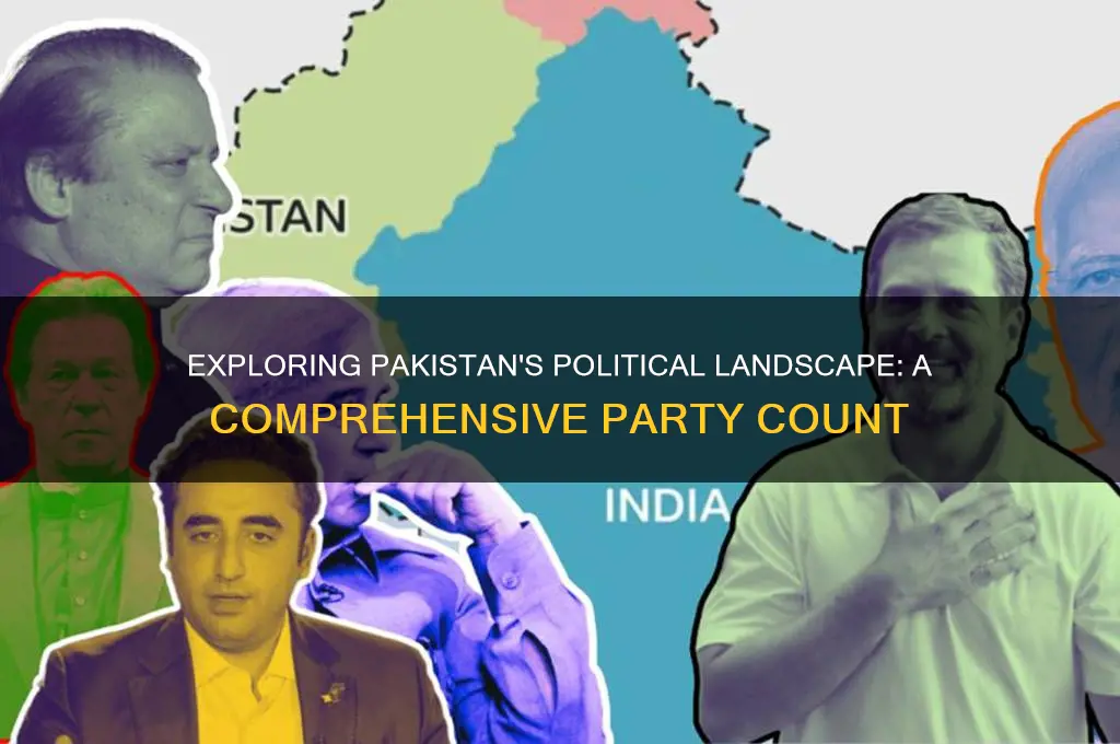 how many political parties are there in pakistan