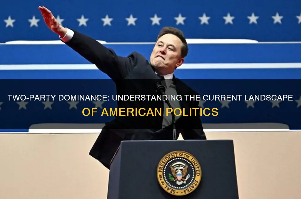 how many political parties currently dominate american politics