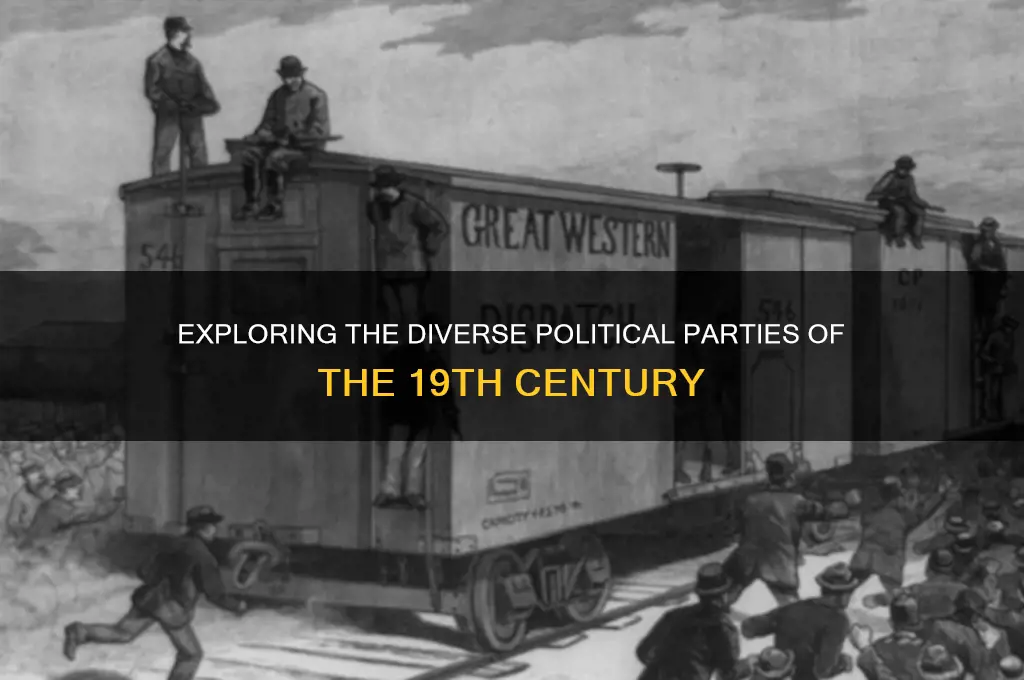 how many political parties did we have in the 1800s
