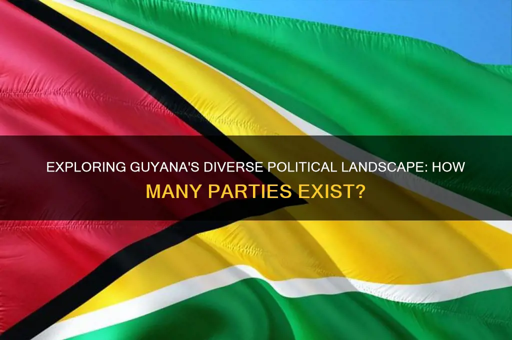 how many political parties in guyana