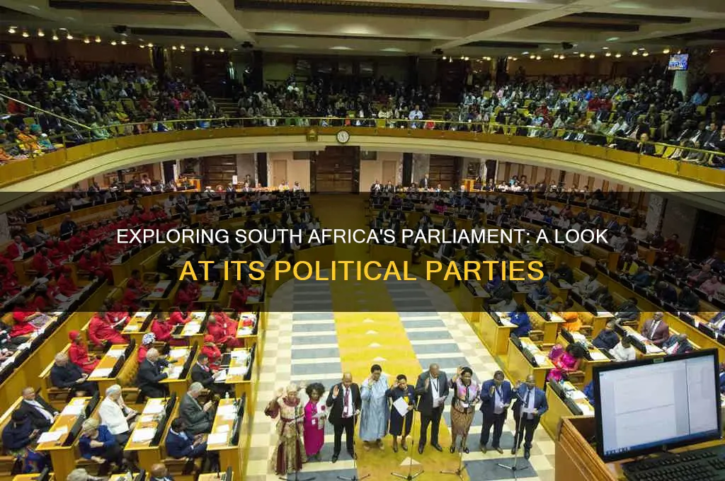 how many political parties in south african parliament