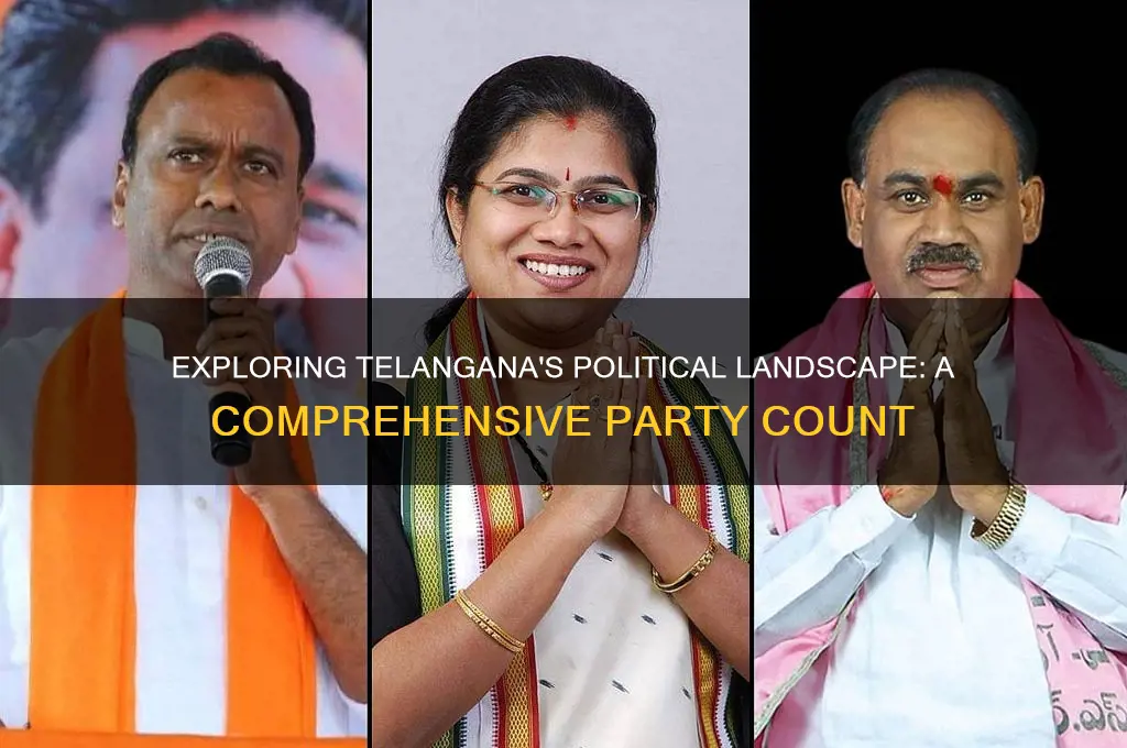 how many political parties in telangana