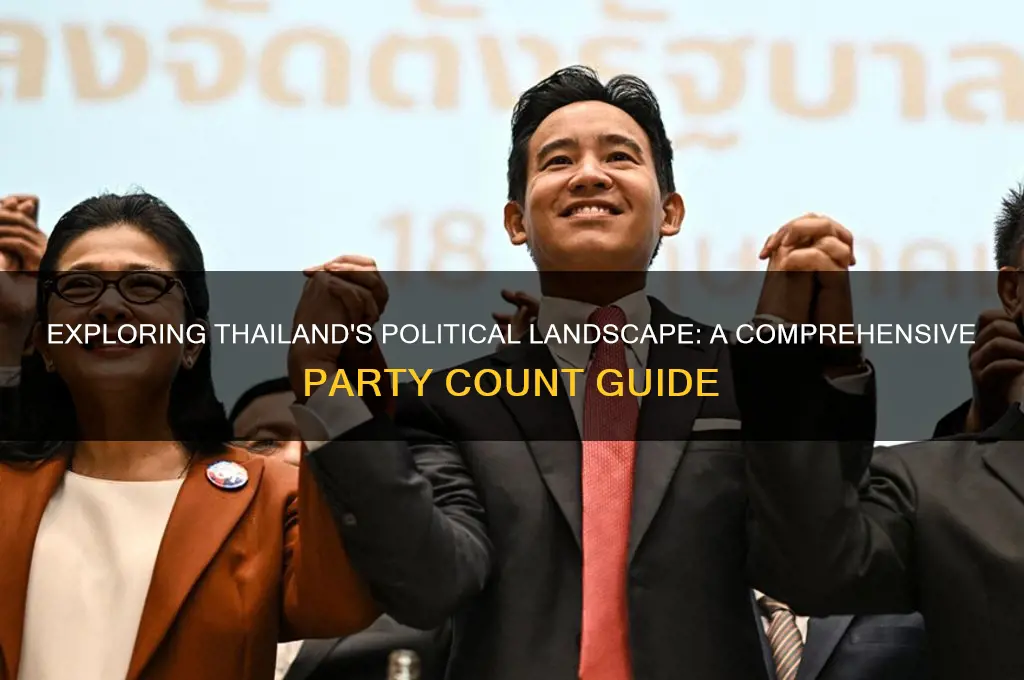 how many political parties in thailand