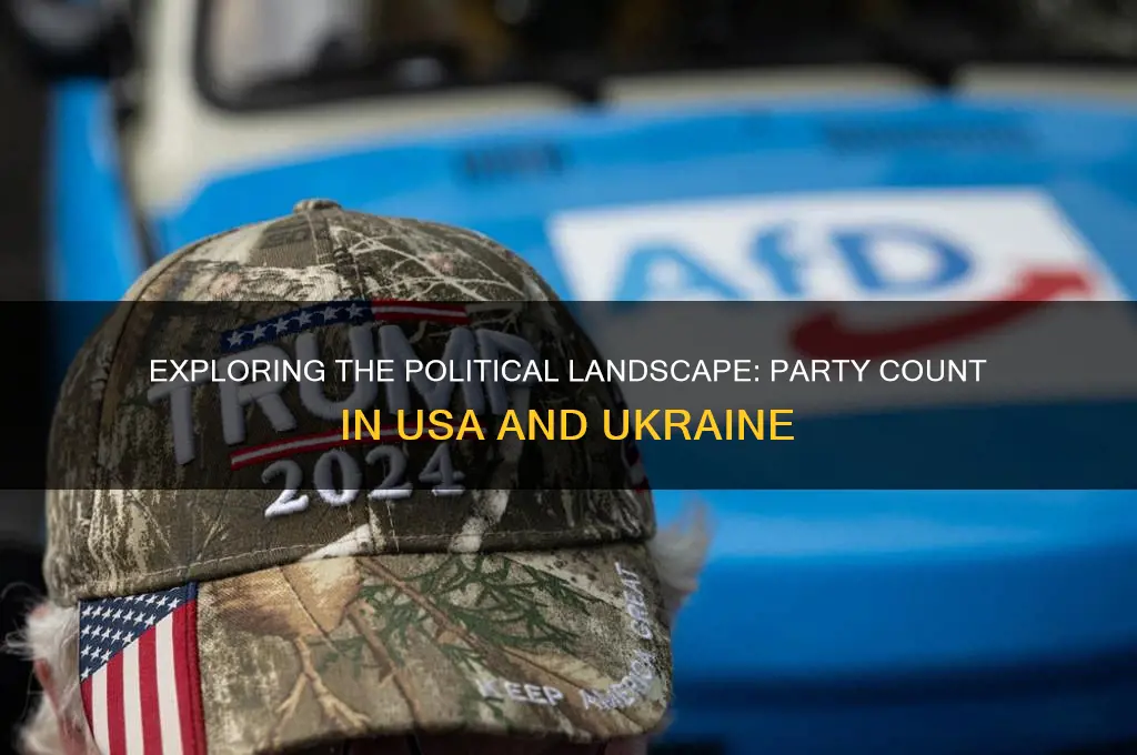 how many political parties in usaukraine