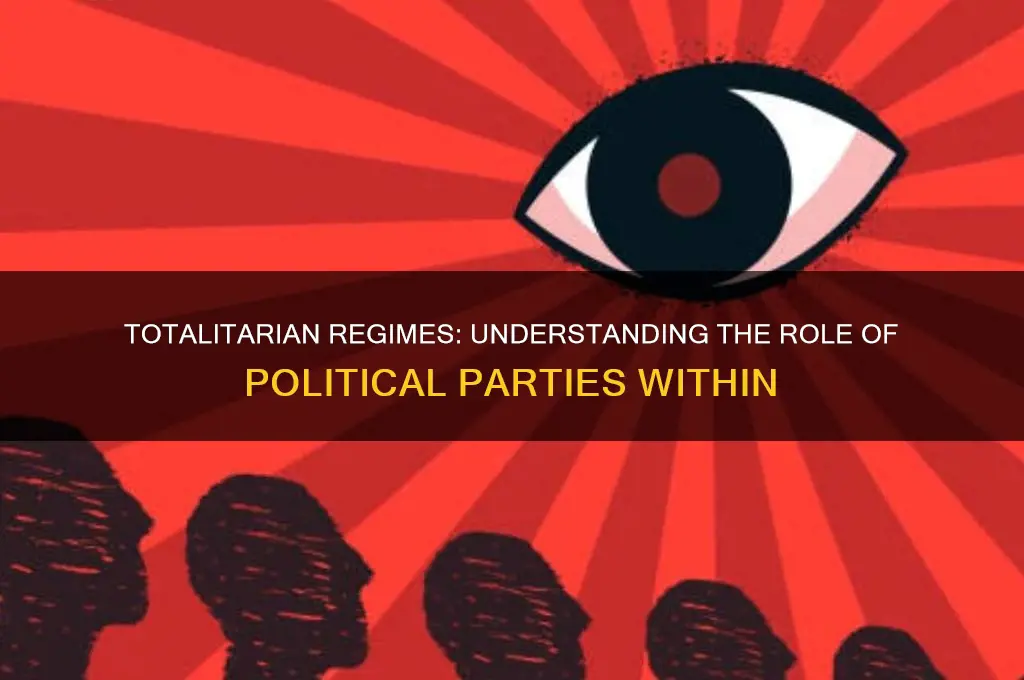 how many political parties participate in a totalitarian government