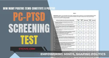 Positive PC-PTSD Screening: Counting Positive Items