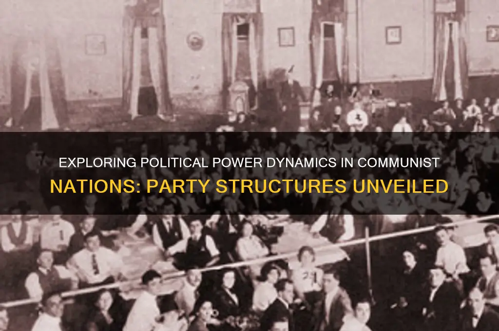 how many powerful political parties does a communist country have