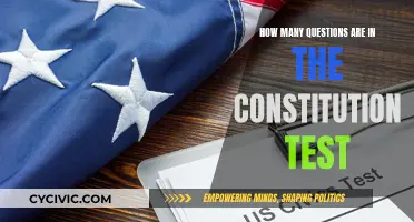 The Constitution Test: How Many Questions?