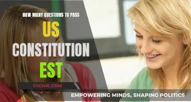 Questions to Pass the US Constitution Test