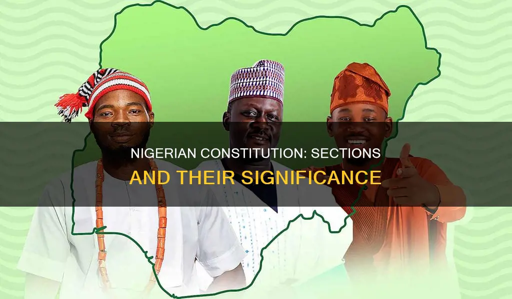 how many sections are in the nigerian constitution