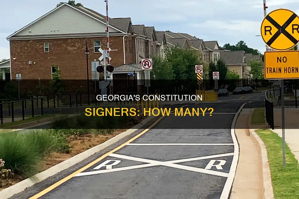 how many signers of the constitution were from georgia