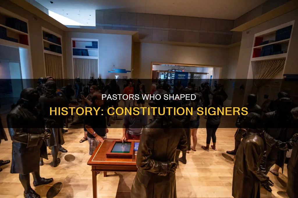 how many signers of the constitution were pastors