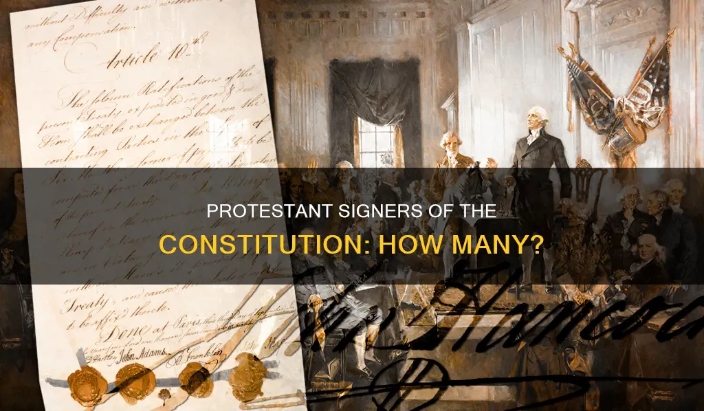 how many signers of the constitution were protestants