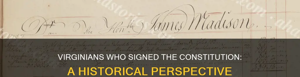 how many signers of the constitution were virginians