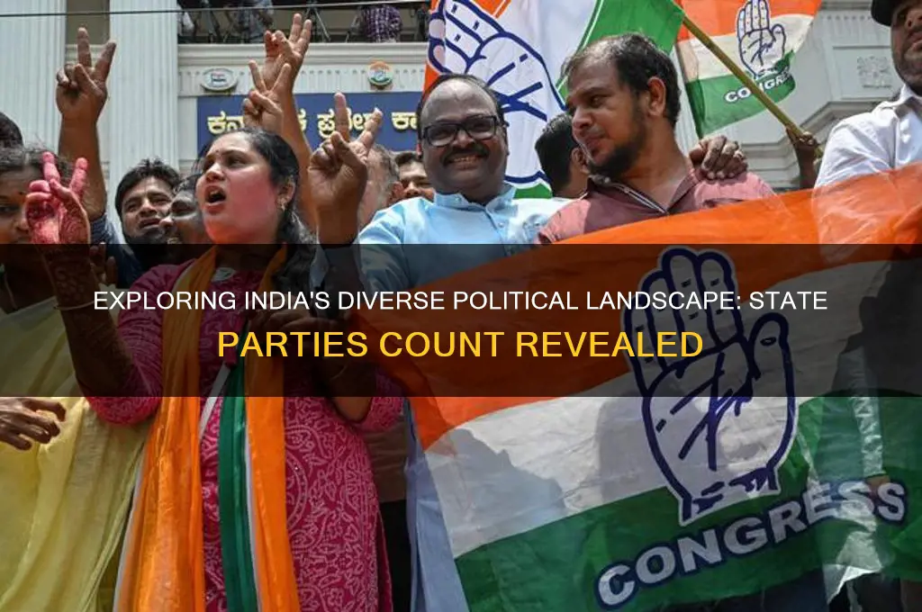 how many state political parties in india