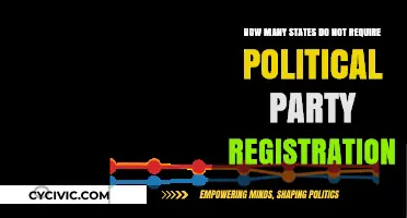 States Without Political Party Registration Requirements: A Comprehensive Overview