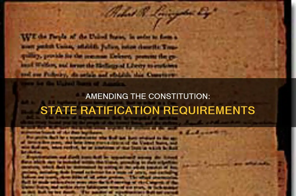 how many states have to ratify a constitutional amendment