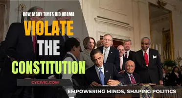 Obama's Constitutional Violations: A Comprehensive Count