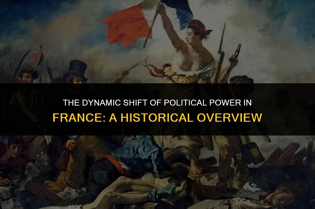 how many times did political power change in france