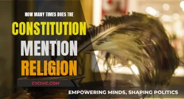 The Constitution and Religion: A Mentioned Relationship